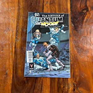 Valiant Q2 The Return of Quantum and Woody 5 Priest Bright Modern Age Comic 2015